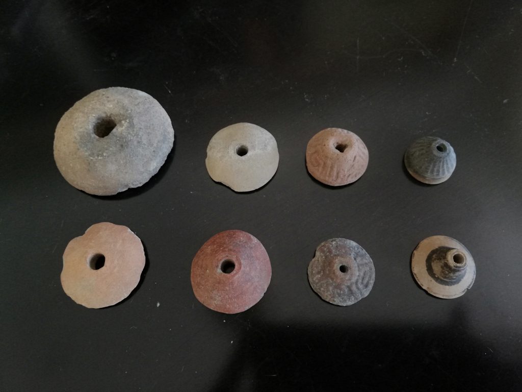 Set of Pre-Columbian Clay Spindles ''Malacates'' - Muzeion Gallery